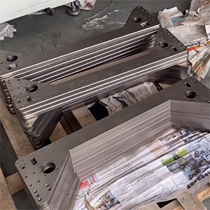 厚20mm鋼板矯平機(jī)，長1米高精密零件整平機(jī)，矯平精度5絲內(nèi)